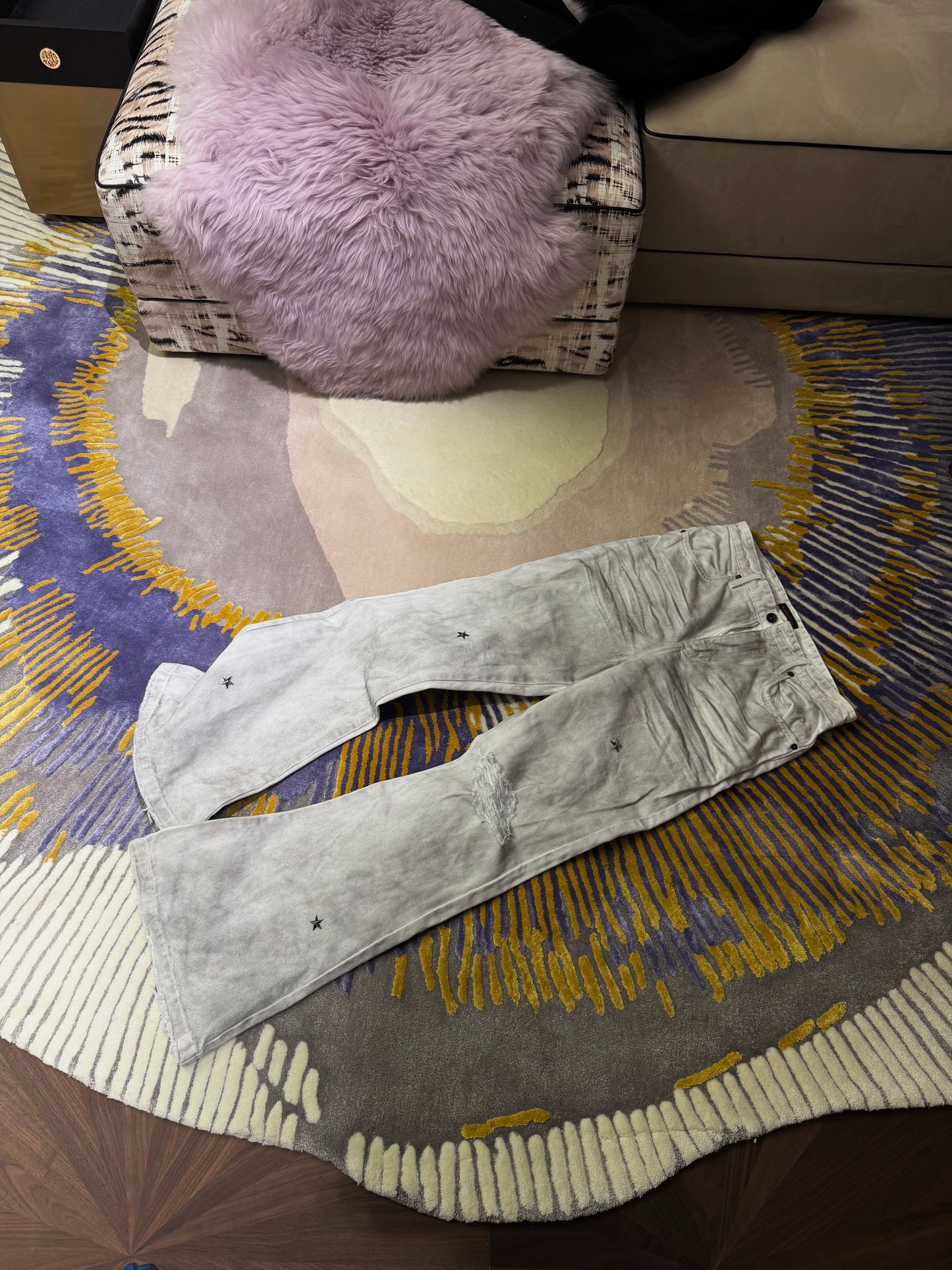 4EARLESS ‘ Starry’ White Jean