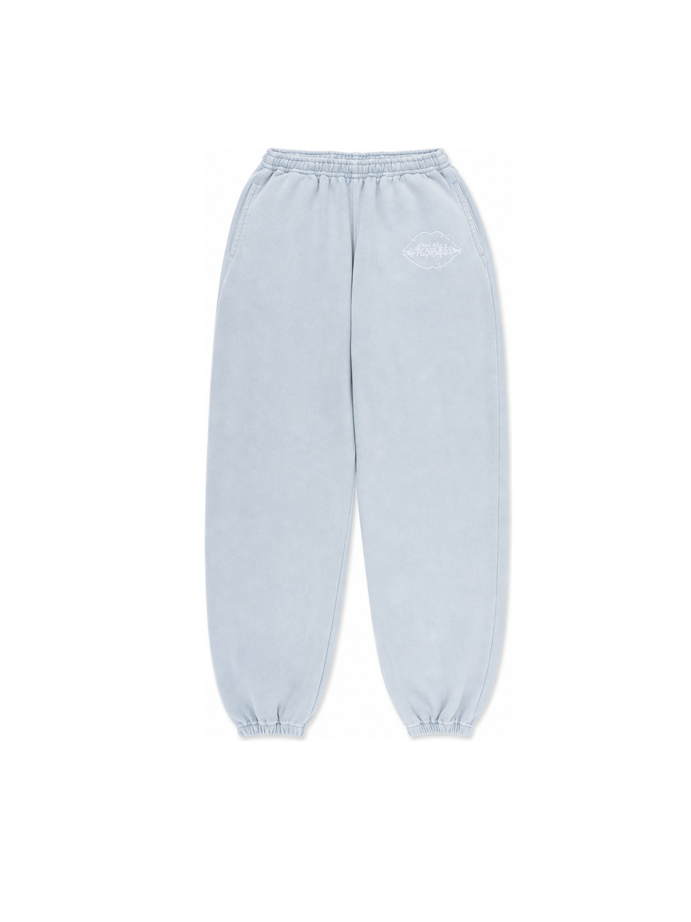 4EARLESS Sky-blue sweatpants