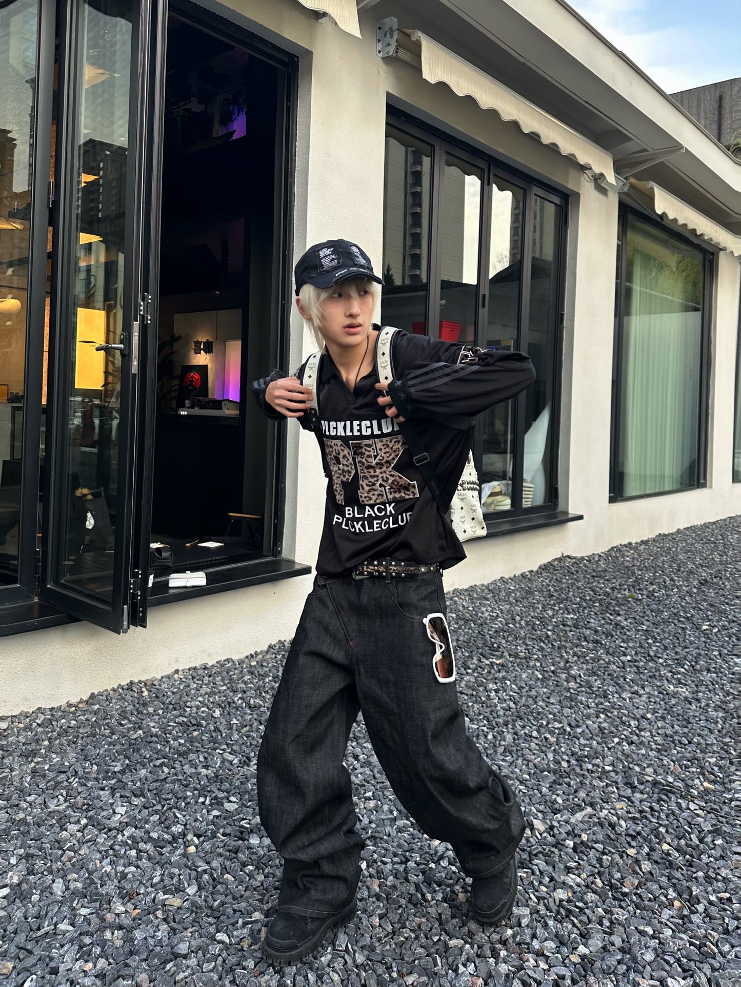 4EARLESS 'Astro' black original raw denim