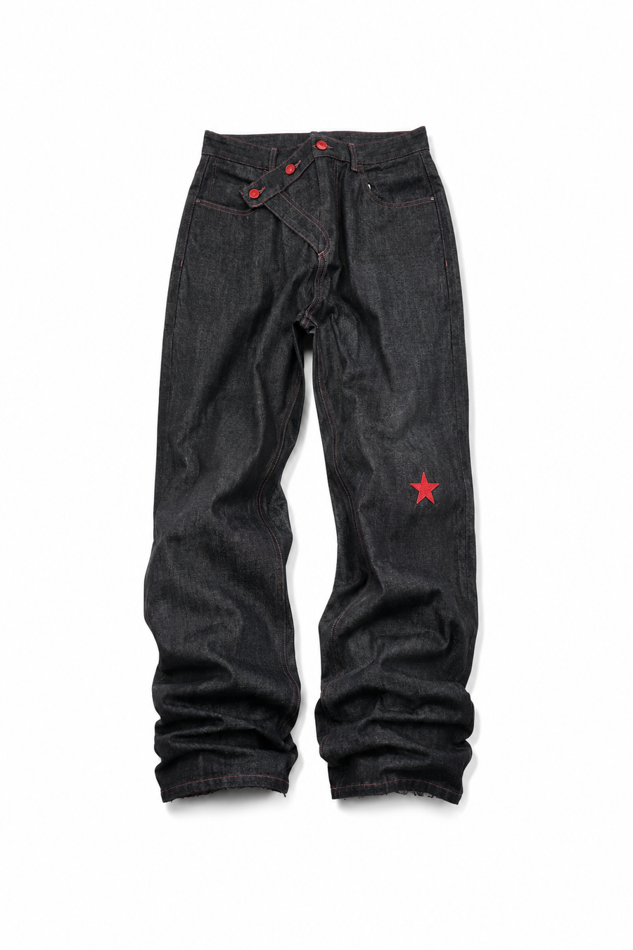 4EARLESS 'Astro' black original raw denim