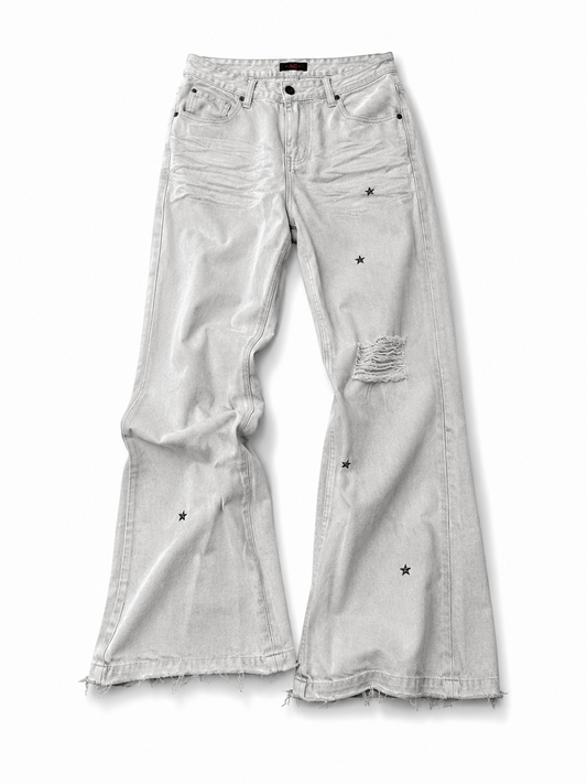 4EARLESS ‘ Starry’ White Jean